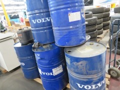 7 x Oil Drums, 205 Ltr - 2
