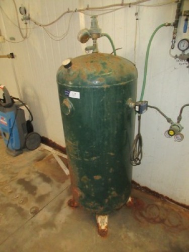 OGSI Receiving Tank, Oxygen receiver, 1200 H x 500mm dia