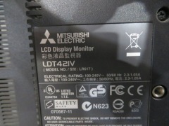 Mitsubishi 42" Electric LCD Display Monitor - 3
