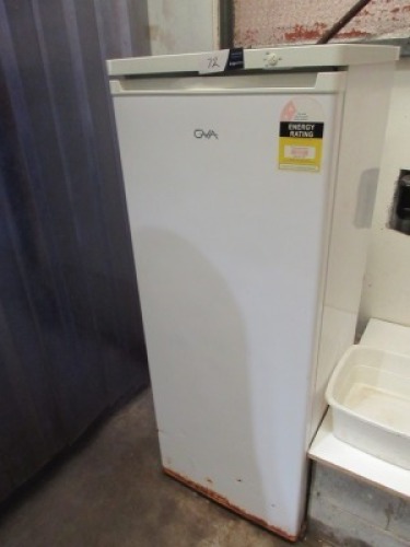 GVA Upright Fridge, White