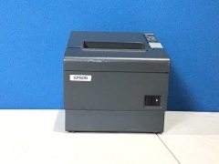 Box of Receipt Printers and Label Printer - 15