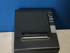 Box of Receipt Printers and Label Printer - 16