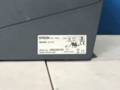 Box of Receipt Printers and Label Printer - 18