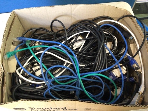 Box of Mixed Cords