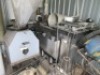 Flocculation Tank, Stainless Steel and sundry items