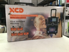 XCD Karaoke Trolley with Bluetooth CD +G 323326 - 2