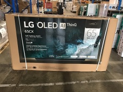LG CX 65" Self Lighting OLED Smart 4K TV with AI ThinQ OLED65CXPTA 440322 - 2