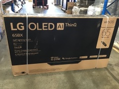LG BX 65" Self-Lit OLED Smart 4K TV with AI ThinQ OLED65BXPTA 440320 - 2