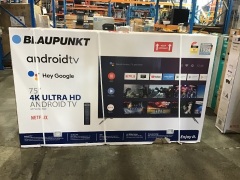 Blaupunkt 75" 4K ultra HD Android TV BP750USG9500 - 3