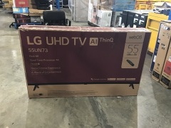 LG UN7300 UHD 55" 4K Smart 4K TV with AI ThinQ 5UN7300PTC - 3