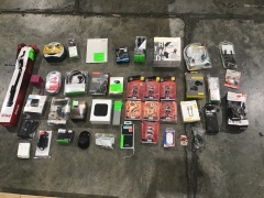 Bulk lot of assorted accessories batteries cases and cables - 3