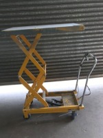 TWM Manual Hydraulic Lift Trolley