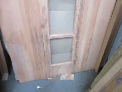 Large Solid Door With Glass - 2
