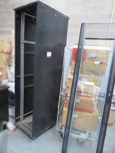 1 x IT Server Rack with Front & Rear Doors (Not Assembled)