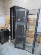 1 x IT Server Rack with Front & Rear Doors (Not Assembled) - 4