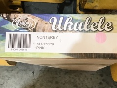 Monterey Ukulele x2 (1 PINK + 1 TEAL) - 4