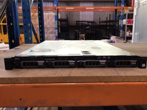 DELL PowerEdge R430 Rack Server with 4 x Dell 4TB HDD. Invoice price of $7,260