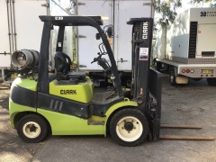 UNRESERVED 2012 Clark C30L Counterbalance Forklift - 2