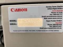 Cannon Office Printer iR-ADV- C5235 - 6