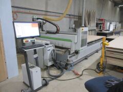 2010 Biesse Klever 18.36 G FT CNC Router with Pack Lift Table & Leda Dust Collector