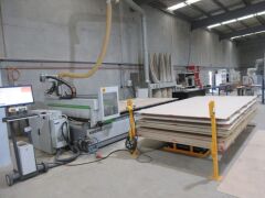 2010 Biesse Klever 18.36 G FT CNC Router with Pack Lift Table & Leda Dust Collector - 3