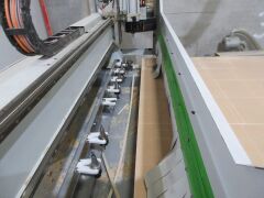 2010 Biesse Klever 18.36 G FT CNC Router with Pack Lift Table & Leda Dust Collector - 8