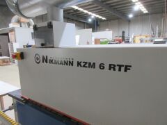 2017 Nikmann Model: KZM6RTF Edgebander with Dust Extraction - 10