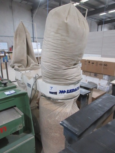 Ledacraft Dust Extractor Twin Bag