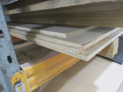 11 x Long Pallets of assorted Timber Sheets & Components in 3 Bays - 9