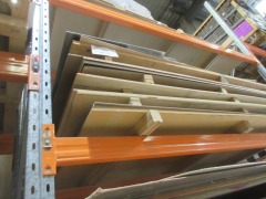 11 x Long Pallets of assorted Timber Sheets & Components in 3 Bays - 11