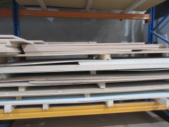 4 x Long Pallets of assorted Timber Sheets