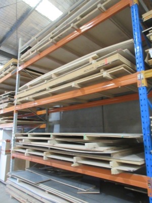 4 x Long Pallets of assorted Timber Sheets