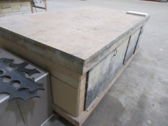 Timber Construction Make Up Bench - 2