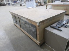 Timber Construction Make Up Bench - 3