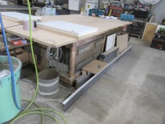 Timber Construction Make Up Bench - 2