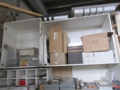 Contents of 4 x Bays of Shelving - 6