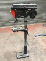 Pedestal Drill, 15 speed, 550 watt motor, 240 volt, 16mm chuck