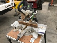 Festool Compound Mitre Saw, Model: KS120EB, 260mm blade, 1600 watt, 240 volt