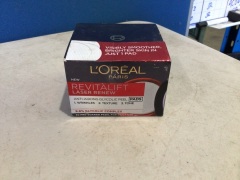 Box of L’Oreal Revitalift Laser Renew Anti-Ageing Pads - 3