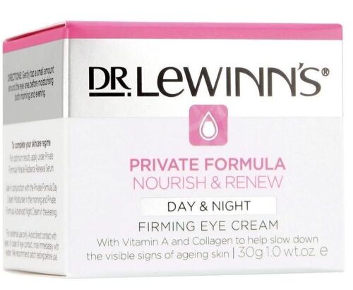 3x Dr Lewinns private formula nourish and renew day and night firming eye cream