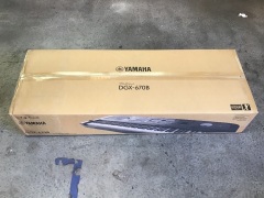 Yamaha DGX-670B Portable Grand Piano W/Stand And Pedal Unit - Black - 3