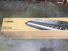 Yamaha DGX-670B Portable Grand Piano W/Stand And Pedal Unit - Black - 4