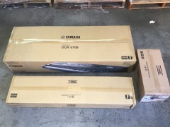 Yamaha DGX-670B Portable Grand Piano W/Stand And Pedal Unit - Black - 2