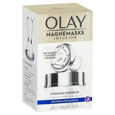 2x Olay magnemask infusion dryness and roughness 2 x fine line and lack of firmness