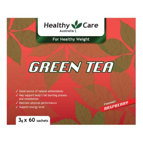 8x healthy care Australia green tea lot