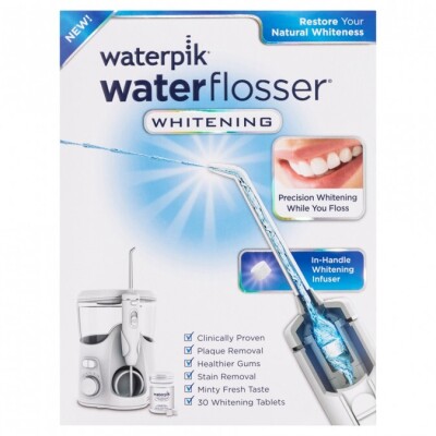 Waterpik water flosser whitening