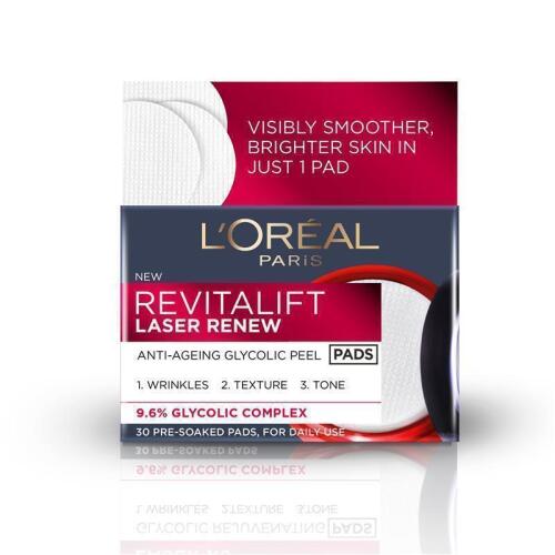 Box of L’Oreal Revitalift Laser Renew Anti-Ageing Pads