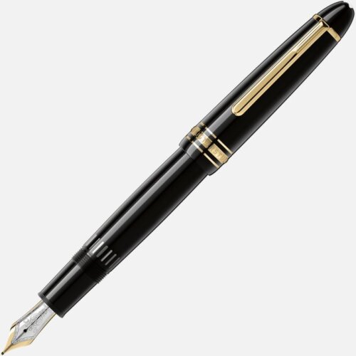Montblanc Meisterstück Gold-Coated LeGrand Fountain Pen F 13660 (Pen only. No Box)