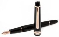 Montblanc Meisterst&uuml;ck 90 Years Classique 145 Fountain Pen Red Gold (Chopin) EF 111070 (Pen only. No Box)