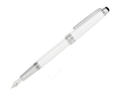 Montblanc Meisterstuck White Solitaire 145 Legrand Fountain Pen F 111936 (Boxed)